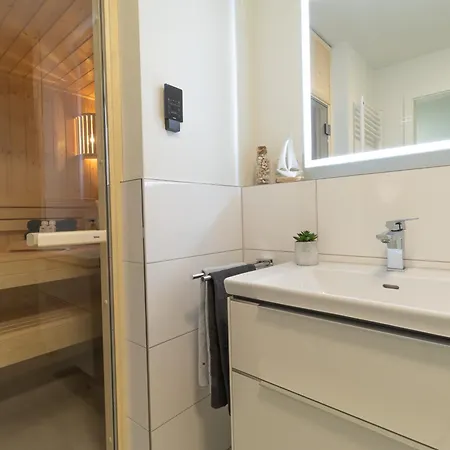 公寓 Herz Von 8 - Mit Sauna Und Balkon, Nur 300m Vom Entfernt 克伦胡森